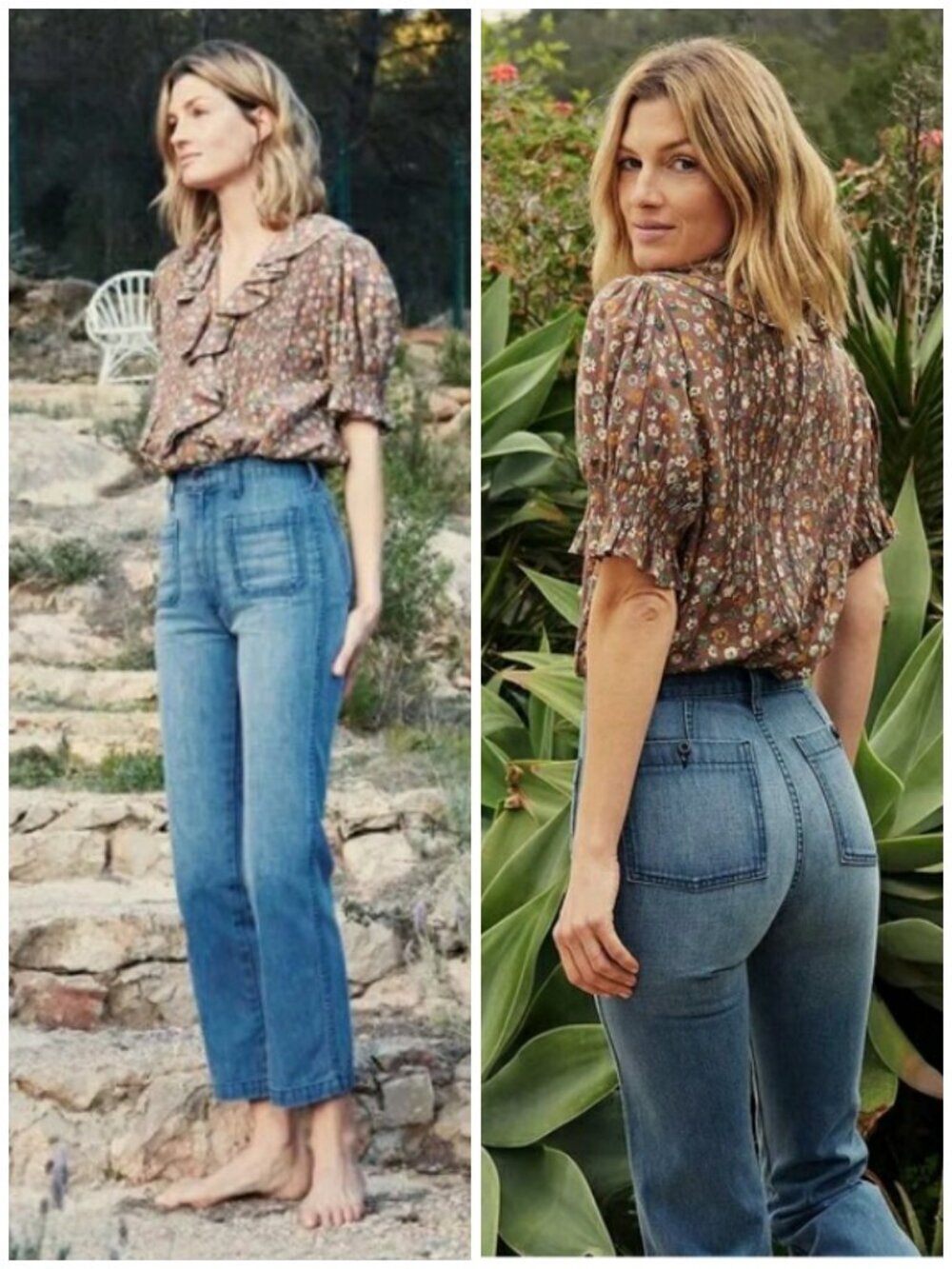 💕DOEN💕 Maritime Jean ~ Menton Wash 32 NWT